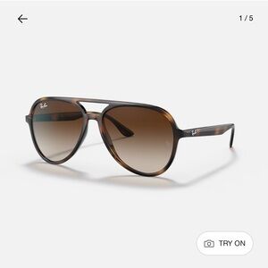 Ray-Ban Tortoise Shell Aviator Sunglasses